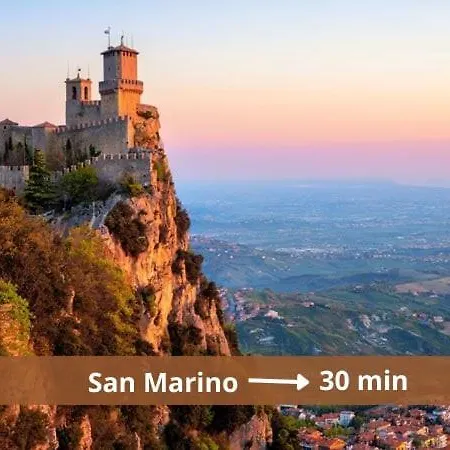 Apartman Tiberio Design In Centro- 7 Min Dalla Rimini