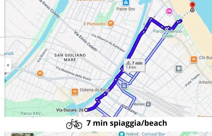 公寓 Tiberio - Centro - 10 Min Fiera E Palacongressi 里米尼